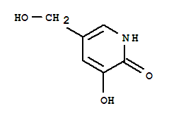 (9ci)-3-羥基-5-(羥基甲基)-2(1H)-吡啶酮結(jié)構(gòu)式_204862-84-0結(jié)構(gòu)式