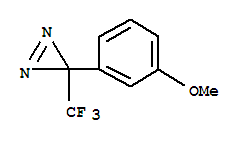 3-(3-Methoxyphenyl)-3-(trifluoromethyl)-3h-diazirineStructure,205485-24-1Structure 3-(3-Methoxyphenyl)-3-(trifluoromethyl)-3h-diazirine Structure,205485-24-1Structure