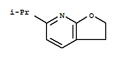 (9ci)-2,3-二氫-6-(1-甲基乙基)-呋喃并[2,3-b]吡啶結構式_205755-44-8結構式