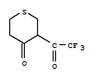 4H-thiopyran-4-one, tetrahydro-3-(trifluoroacetyl)-(8ci)Structure,2064-82-6Structure 4H-thiopyran-4-one, tetrahydro-3-(trifluoroacetyl)-(8ci) Structure,2064-82-6Structure