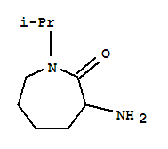 (9ci)-3-氨基六氫-1-(1-甲基乙基)-2H-氮雜革-2-酮結(jié)構(gòu)式_206434-43-7結(jié)構(gòu)式