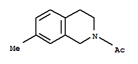 Isoquinoline, 2-acetyl-1,2,3,4-tetrahydro-7-methyl-(9ci)Structure,207451-83-0Structure Isoquinoline, 2-acetyl-1,2,3,4-tetrahydro-7-methyl-(9ci) Structure,207451-83-0Structure