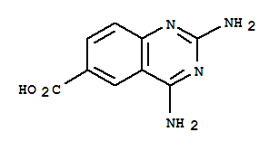 6-Quinazolinecarboxylicacid,2,4-diamino-(9ci)Structure,207562-23-0Structure 6-Quinazolinecarboxylicacid,2,4-diamino-(9ci) Structure,207562-23-0Structure
