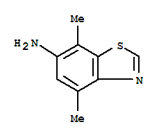 6-Benzothiazolamine,4,7-dimethyl-(9ci)Structure,208458-67-7Structure 6-Benzothiazolamine,4,7-dimethyl-(9ci) Structure,208458-67-7Structure