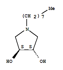 3,4-Pyrrolidinediol, 1-octyl-, (3s,4s)-(9ci)Structure,209625-73-0Structure 3,4-Pyrrolidinediol, 1-octyl-, (3s,4s)-(9ci) Structure,209625-73-0Structure