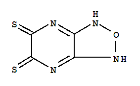 (9ci)-[1,2,5]噁二唑并[3,4-b]吡嗪-5,6(1h,3h)-二硫酮結(jié)構(gòu)式_210301-74-9結(jié)構(gòu)式
