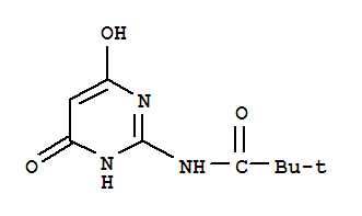 (9CI)-N-(1,4-二氫-6-羥基-4-氧代-2-嘧啶)-2,2-二甲基-丙酰胺結(jié)構(gòu)式_210686-56-9結(jié)構(gòu)式