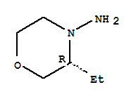 4-Morpholinamine,3-ethyl-,(3r)-(9ci)Structure,211987-82-5Structure 4-Morpholinamine,3-ethyl-,(3r)-(9ci) Structure,211987-82-5Structure