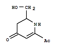 4(1H)-pyridinone, 6-acetyl-2,3-dihydro-2-(hydroxymethyl)-(9ci)Structure,214218-63-0Structure 4(1H)-pyridinone, 6-acetyl-2,3-dihydro-2-(hydroxymethyl)-(9ci) Structure,214218-63-0Structure