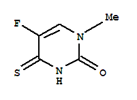 (9ci)-5-氟-3,4-二氫-1-甲基-4-硫氧代-2(1H)-嘧啶酮結構式_214219-45-1結構式