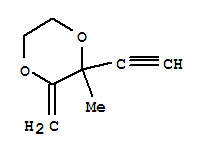 1,4-Dioxane, 2-ethynyl-2-methyl-3-methylene-(9ci)Structure,214967-64-3Structure 1,4-Dioxane, 2-ethynyl-2-methyl-3-methylene-(9ci) Structure,214967-64-3Structure
