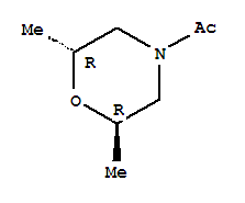 Morpholine, 4-acetyl-2,6-dimethyl-, (2r,6r)-rel-(9ci)Structure,215435-09-9Structure Morpholine, 4-acetyl-2,6-dimethyl-, (2r,6r)-rel-(9ci) Structure,215435-09-9Structure