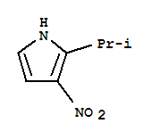 (9ci)-2-(1-甲基乙基)-3-硝基-1H-吡咯結(jié)構(gòu)式_215503-19-8結(jié)構(gòu)式