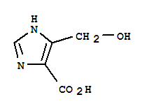 1H-imidazole-4-carboxylic acid, 5-(hydroxymethyl)- (9ci) Structure,215523-33-4Structure