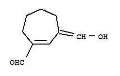 1-Cycloheptene-1-carboxaldehyde, 3-(hydroxymethylene)-(9ci)Structure,215525-22-7Structure 1-Cycloheptene-1-carboxaldehyde, 3-(hydroxymethylene)-(9ci) Structure,215525-22-7Structure