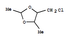 1,3-Dioxolane, 4-(chloromethyl)-2,5-dimethyl-, stereoisomer (8ci)Structure,21590-13-6Structure 1,3-Dioxolane, 4-(chloromethyl)-2,5-dimethyl-, stereoisomer (8ci) Structure,21590-13-6Structure