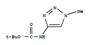 2-Methyl-2-propanyl (1-methyl-1h-1,2,3-triazol-4-yl)carbamateStructure,216065-41-7Structure 2-Methyl-2-propanyl (1-methyl-1h-1,2,3-triazol-4-yl)carbamate Structure,216065-41-7Structure
