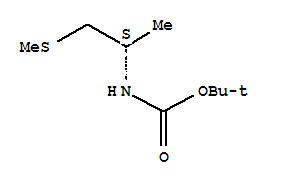 [(1S)-1-甲基-2-(甲基硫代)乙基]-氨基甲酸,1,1-二甲基乙酯結(jié)構(gòu)式_216236-33-8結(jié)構(gòu)式