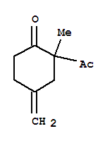 Cyclohexanone, 2-acetyl-2-methyl-4-methylene-(9ci)Structure,216302-79-3Structure Cyclohexanone, 2-acetyl-2-methyl-4-methylene-(9ci) Structure,216302-79-3Structure