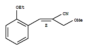 (2z)-(9ci)-3-(2-乙氧基苯基)-2-(甲氧基甲基)-2-丙烯腈結(jié)構(gòu)式_216384-76-8結(jié)構(gòu)式