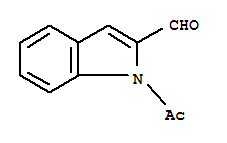 1H-indole-2-carboxaldehyde, 1-acetyl-Structure,216530-78-8Structure 1H-indole-2-carboxaldehyde, 1-acetyl- Structure,216530-78-8Structure