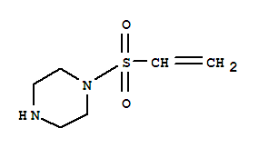 Piperazine, 1-(ethenylsulfonyl)-(9ci)Structure,216955-53-2Structure Piperazine, 1-(ethenylsulfonyl)-(9ci) Structure,216955-53-2Structure