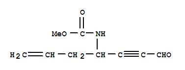 (9ci)-[1-(3-氧代-1-丙炔)-3-丁烯]-氨基甲酸甲酯結(jié)構(gòu)式_217442-28-9結(jié)構(gòu)式