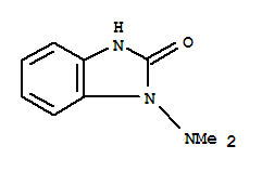 (9ci)-1-(二甲基氨基)-1,3-二氫-2H-苯并咪唑-2-酮結(jié)構(gòu)式_217464-26-1結(jié)構(gòu)式