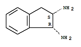 (1r,2s)-(9ci)-2,3-二氫-1H-茚-1,2-二胺結(jié)構(gòu)式_218151-57-6結(jié)構(gòu)式