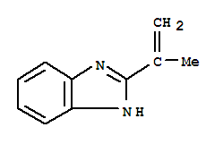 (9ci)-2-(1-甲基乙烯)-1H-苯并咪唑結(jié)構(gòu)式_218432-06-5結(jié)構(gòu)式