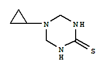 1,3,5-Triazine-2(1h)-thione,5-cyclopropyltetrahydro-(9ci)Structure,218929-47-6Structure 1,3,5-Triazine-2(1h)-thione,5-cyclopropyltetrahydro-(9ci) Structure,218929-47-6Structure