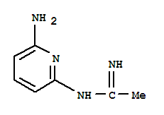 (9ci)-n-(6-氨基-2-吡啶)-鹽酸乙脒結(jié)構(gòu)式_219137-21-0結(jié)構(gòu)式