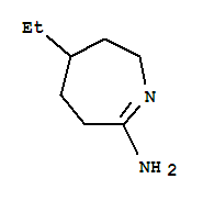 (9ci)-4-乙基-3,4,5,6-四氫-2H-氮雜革-7-胺結(jié)構(gòu)式_219477-60-8結(jié)構(gòu)式