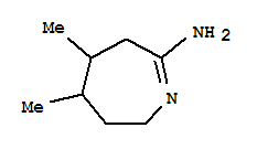 (9ci)-3,4,5,6-四氫-4,5-二甲基-2H-氮雜革-7-胺結(jié)構(gòu)式_219477-89-1結(jié)構(gòu)式
