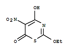 6H-1,3-thiazin-6-one,2-ethoxy-4-hydroxy-5-nitro-(9ci)Structure,219542-22-0Structure 6H-1,3-thiazin-6-one,2-ethoxy-4-hydroxy-5-nitro-(9ci) Structure,219542-22-0Structure