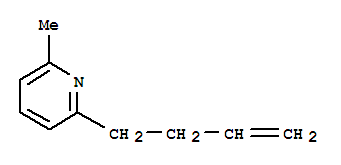 Pyridine, 2-(3-butenyl)-6-methyl-(9ci)Structure,219629-77-3Structure Pyridine, 2-(3-butenyl)-6-methyl-(9ci) Structure,219629-77-3Structure
