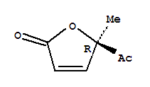 (5r)-(9ci)-5-乙酰基-5-甲基-2(5H)-呋喃酮結(jié)構(gòu)式_219907-86-5結(jié)構(gòu)式