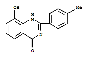 4(1H)-quinazolinone, 8-hydroxy-2-(4-methylphenyl)-(9ci)Structure,220115-32-2Structure 4(1H)-quinazolinone, 8-hydroxy-2-(4-methylphenyl)-(9ci) Structure,220115-32-2Structure