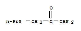 2-Propanone, 1,1-difluoro-3-(propylthio)-Structure,220142-40-5Structure 2-Propanone, 1,1-difluoro-3-(propylthio)- Structure,220142-40-5Structure