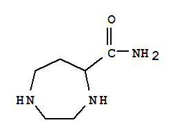 1H-1,4-diazepine-5-carboxamide,hexahydro-(9ci)Structure,220364-88-5Structure 1H-1,4-diazepine-5-carboxamide,hexahydro-(9ci) Structure,220364-88-5Structure