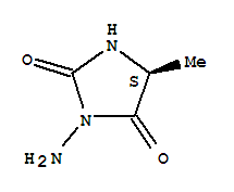 2,4-Imidazolidinedione,3-amino-5-methyl-,(5s)-(9ci)Structure,220442-73-9Structure 2,4-Imidazolidinedione,3-amino-5-methyl-,(5s)-(9ci) Structure,220442-73-9Structure