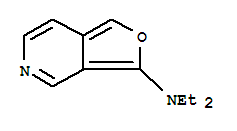 Furo[3,4-c]pyridin-3-amine, n,n-diethyl- Structure,220559-29-5Structure