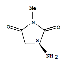 2,5-Pyrrolidinedione,3-amino-1-methyl-,(3s)-(9ci)Structure,220835-68-7Structure 2,5-Pyrrolidinedione,3-amino-1-methyl-,(3s)-(9ci) Structure,220835-68-7Structure