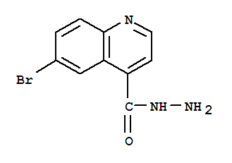 4-Quinolinecarboxylicacid,6-bromo-,hydrazide(9ci)Structure,220844-68-8Structure 4-Quinolinecarboxylicacid,6-bromo-,hydrazide(9ci) Structure,220844-68-8Structure
