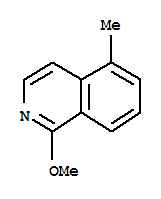 Isoquinoline, 1-methoxy-5-methyl-(9ci)Structure,221118-65-6Structure Isoquinoline, 1-methoxy-5-methyl-(9ci) Structure,221118-65-6Structure