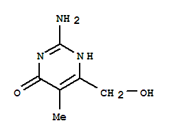 4(1H)-pyrimidinone, 2-amino-6-(hydroxymethyl)-5-methyl-(9ci)Structure,221177-95-3Structure 4(1H)-pyrimidinone, 2-amino-6-(hydroxymethyl)-5-methyl-(9ci) Structure,221177-95-3Structure