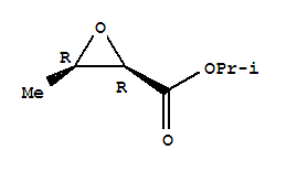 (2r,3r)-(9ci)-3-甲基-環(huán)氧乙烷羧酸-1-甲基乙酯結構式_221203-36-7結構式