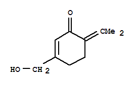 2-Cyclohexen-1-one,3-(hydroxymethyl)-6-(1-methylethylidene)-(9ci)Structure,221246-26-0Structure 2-Cyclohexen-1-one,3-(hydroxymethyl)-6-(1-methylethylidene)-(9ci) Structure,221246-26-0Structure