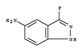(9ci)-3-氟-1H-吲唑-5-胺結(jié)構(gòu)式_221681-74-9結(jié)構(gòu)式