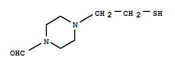 1-Piperazinecarboxaldehyde,4-(2-mercaptoethyl)-(9ci)Structure,222857-05-8Structure 1-Piperazinecarboxaldehyde,4-(2-mercaptoethyl)-(9ci) Structure,222857-05-8Structure